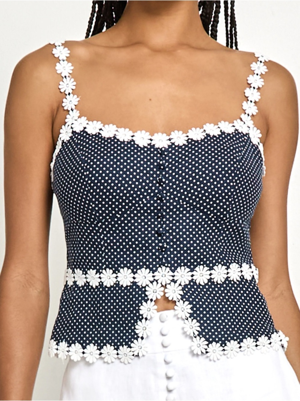 Kourt Cassandra Linen Top